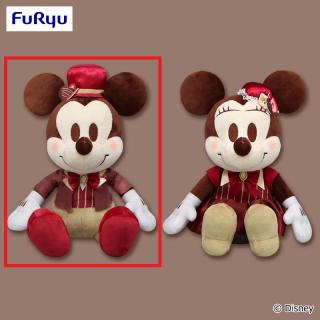 【Aミッキー】ミッキー＆ミニー 【FDT】チョコレートカラーBIGぬいぐるみ