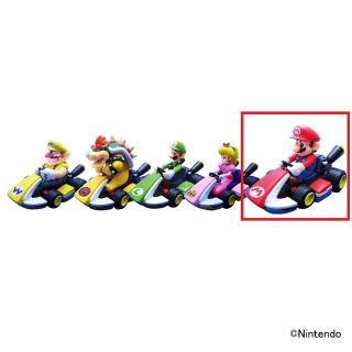 【スーパーマリオ】【Aマリオ】マリオカート8 プルバックフィギュア