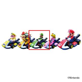 【スーパーマリオ】【Cルイージ】マリオカート8 プルバックフィギュア