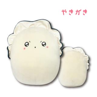 【Bやきがき】もちもちダイカットクッション かき