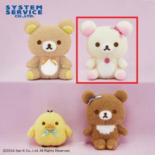 【リラックマ】【Bコリラックマ】リラックマ ふわふわフェルト風ぬいぐるみ