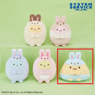 【すみっコぐらし】【Eあじふらいのしっぽ】すみっコぐらし うさぎになりきり みにっコころっとぬいぐるみ