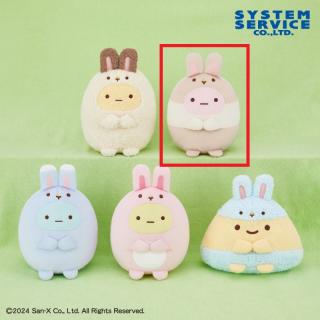 【すみっコぐらし】【Bたぴおか(ピンク)】すみっコぐらし うさぎになりきり みにっコころっとぬいぐるみ