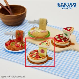 【FANS】【Cミックスピザ】FANS ボールチェーン付き できたてピザパスタぬいぐるみ