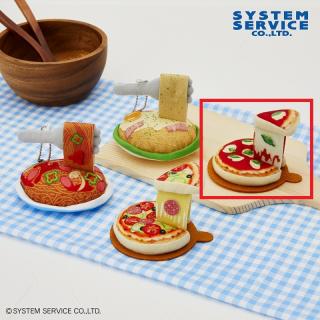 【FANS】【Dマルゲリータ】FANS ボールチェーン付き できたてピザパスタぬいぐるみ