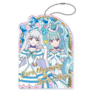 【プリキュア】【Dキュアニャミー&キュアリリアン】わんだふるぷりきゅあ！ アクリルおなまえチャーム