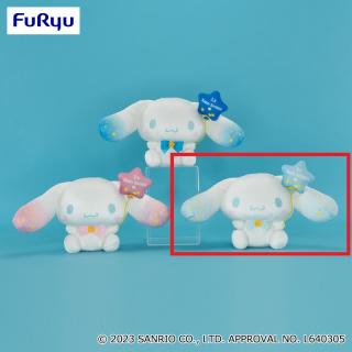 【サンリオ】【Cライトブルー】シナモロール バースデーバルーンぬいぐるみ