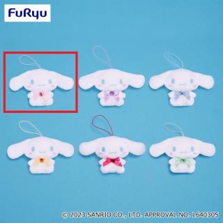 【サンリオ】【Aピンク】シナモロール ビジューハートマスコット～シナモロール～