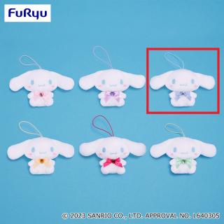 【サンリオ】【Cブルー】シナモロール ビジューハートマスコット～シナモロール～