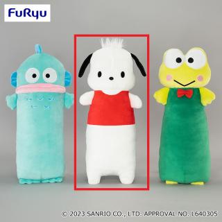 【サンリオ】【Bポチャッコ】はぴだんぶい のびふにゃBIGぬいぐるみ①