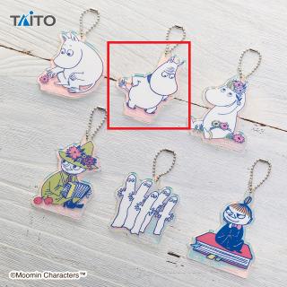 【ムーミン】【Bムーミン(怒り顔)】ムーミン　オーロラアクリルキーホルダー