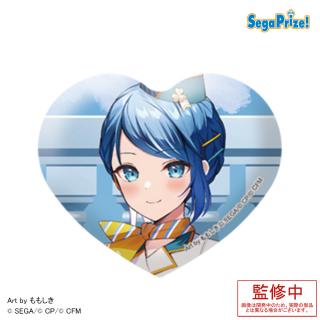 【プロジェクトセカイ】【G桐谷遥】プロジェクトセカイカラフルステージ！feat.初音ミク キラキラビッグハート型缶バッジ“ミュージックビデオ”Vol.5