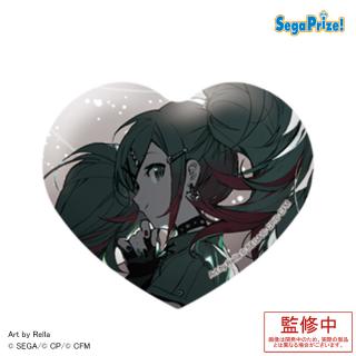 【初音ミク】【E教室のセカイの初音ミク】プロジェクトセカイカラフルステージ！feat.初音ミク キラキラビッグハート型缶バッジ“ミュージックビデオ”Vol.5
