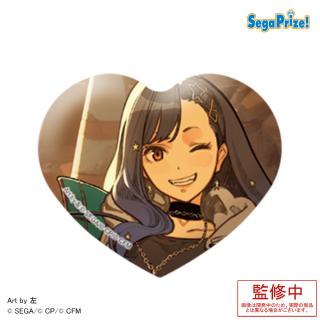 【プロジェクトセカイ】【L白石杏】プロジェクトセカイカラフルステージ！feat.初音ミク キラキラビッグハート型缶バッジ“ミュージックビデオ”Vol.5