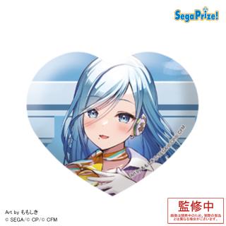【プロジェクトセカイ】【I日野森雫】プロジェクトセカイカラフルステージ！feat.初音ミク キラキラビッグハート型缶バッジ“ミュージックビデオ”Vol.5