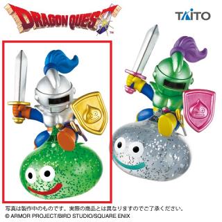 【ドラゴンクエスト】【Aスライムナイト】ドラゴンクエスト　AM　ビッグクリアフィギュア　スライムナイト&メタルライダー　～キラキララメバージョン～