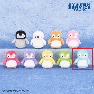 【FANS】【Iソーダ】FANS ボールチェーン付きカラフルペンギンぬいぐるみ