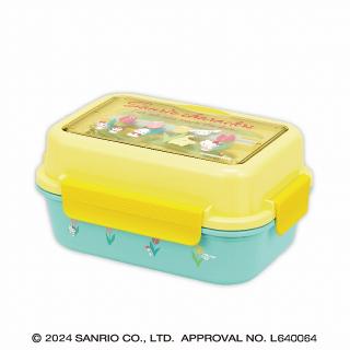 【サンリオ】サンリオキャラクターズ 春色カトラリー付き2段ランチボックス