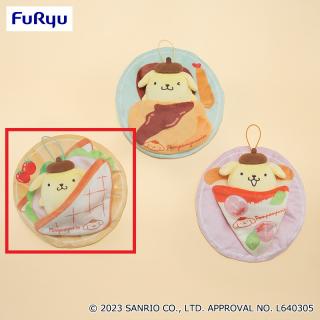 【サンリオ】【Aサンドイッチ】ポムポムプリン たべものおふとんぬいぐるみ