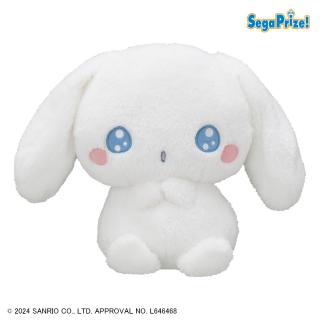 【サンリオ】【Aシナモン】ゆるかわ　サンリオキャラクターズ　きゅるぽて　Mぬいぐるみ“シナモン・みるく”