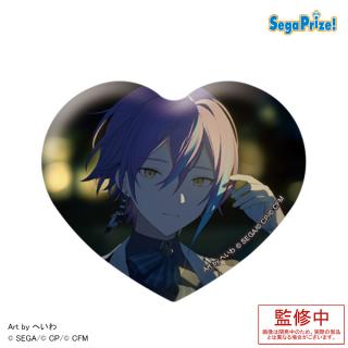 【プロジェクトセカイ】【D神代類】プロジェクトセカイカラフルステージ！feat.初音ミク　キラキラビッグハート型缶バッジ“ミュージックビデオ”Vol.6