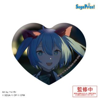 【初音ミク】【Eワンダーランドのセカイの初音ミク】プロジェクトセカイカラフルステージ！feat.初音ミク　キラキラビッグハート型缶バッジ“ミュージックビデオ”Vol.6