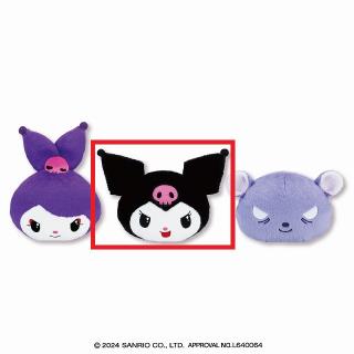 【サンリオ】【Bクロミ】KUROMI’S PRETTY JOURNEY 顔デカクッション 1