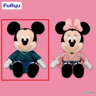 【Aミッキー】ミッキー＆ミニー 【FDM】DisneyFANコラボレーション BIGぬいぐるみ