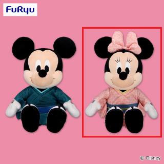 【Bミニー】ミッキー＆ミニー 【FDM】DisneyFANコラボレーション BIGぬいぐるみ