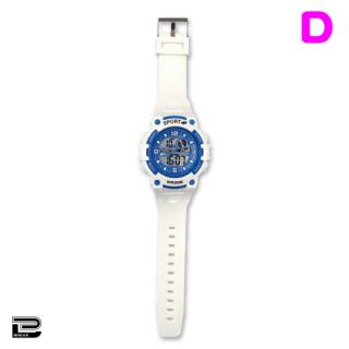 【D:White】デジタルスポーツウォッチ２