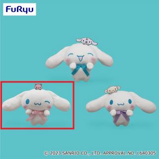 【Aくまさん(リボンピンク)】シナモロール なかよくひっかけぬいぐるみ