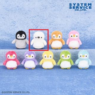 【FANS】【Bミルク】FANS ボールチェーン付きカラフルペンギンぬいぐるみ