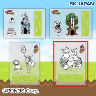 【にゃんこ大戦争】【Dぶんぶん先生】にゃんこ大戦争アクリルスタンドセット3～日本編西表島～