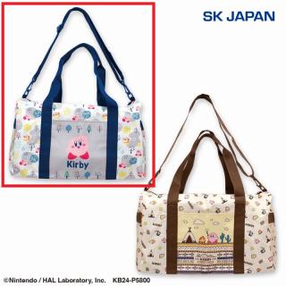 【星のカービィ】【Aブルー】星のカービィボストンバッグ
