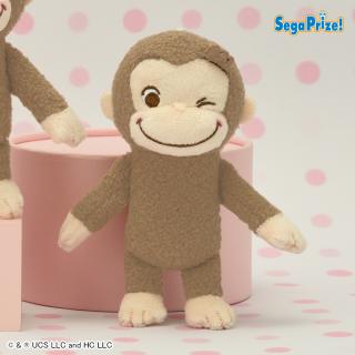 【おさるのジョージ】【Cウィンク】おさるのジョージ　赤いほっぺ　マスコット
