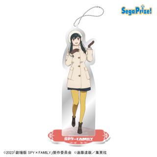 【SPY×FAMILY】【Gヨル(ピンク)】『劇場版 SPY×FAMILY CODE: White』　スタンド付クリアキーチェーン