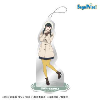 【SPY×FAMILY】【Cヨル(グリーン)】『劇場版 SPY×FAMILY CODE: White』　スタンド付クリアキーチェーン