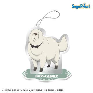 【SPY×FAMILY】【Dボンド(グリーン)】『劇場版 SPY×FAMILY CODE: White』　スタンド付クリアキーチェーン