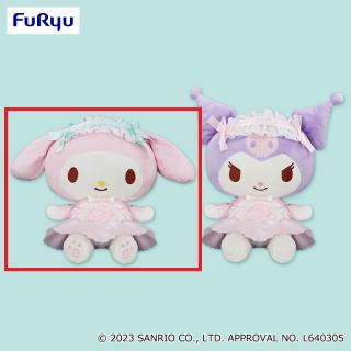 【Aマイメロディ】マイメロディ・クロミ 推しごとダイアリーナイトウェアBIGぬいぐるみ