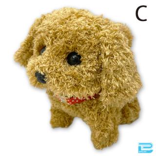 【Cブラウン】とことこ子犬ギミックぬいぐるみ