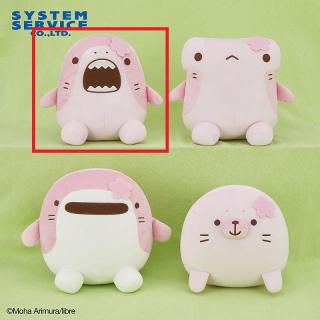 【サメーズ】【Aホオジロ】サメーズ もちもち桜色ベビーぬいぐるみBIG