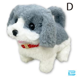 【Dグレー】とことこ子犬ギミックぬいぐるみ