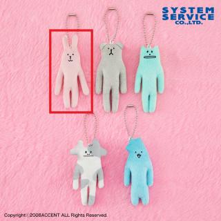 【CRAFTHOLIC】【A:RAB(ピンク)】CRAFTHOLIC マスコットキーチェーン