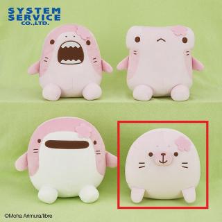 【サメーズ】【Dアザラシ】サメーズ もちもち桜色ベビーぬいぐるみBIG