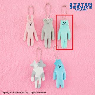 【CRAFTHOLIC】【C:KORAT(ライトブルー)】CRAFTHOLIC マスコットキーチェーン