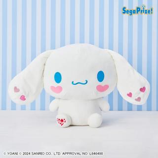 ＝LOVE×シナモロール　スーパーラージぬいぐるみ