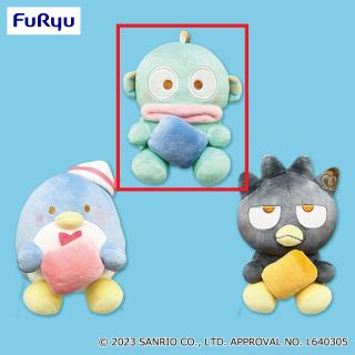 【サンリオ】【Bハンギョドン】サンリオキャラクターズ ましゅまるむぬいぐるみ～タキシードサム・ハンギョドン・バッドばつ丸～