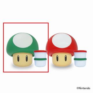【スーパーマリオ】【B:1UPキノコ(緑)】スーパーマリオ　キノコランチBOX