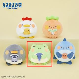 【FANS】【Dかえる】FANS うちの子! むぎゅっとだっこぬいぐるみ