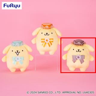 【サンリオ】【Bブラウン】ポムポムプリン センイルケーキぬいぐるみ